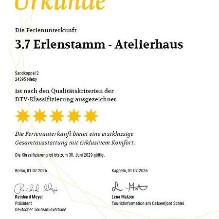 Reetdorf Geltinger Birk Atelierhaus Erlenstamm * Nieby (Nieby, Schleswig-Flensburg)